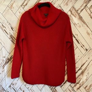 Talbots Heavy Knit Cowl Neck Sweater